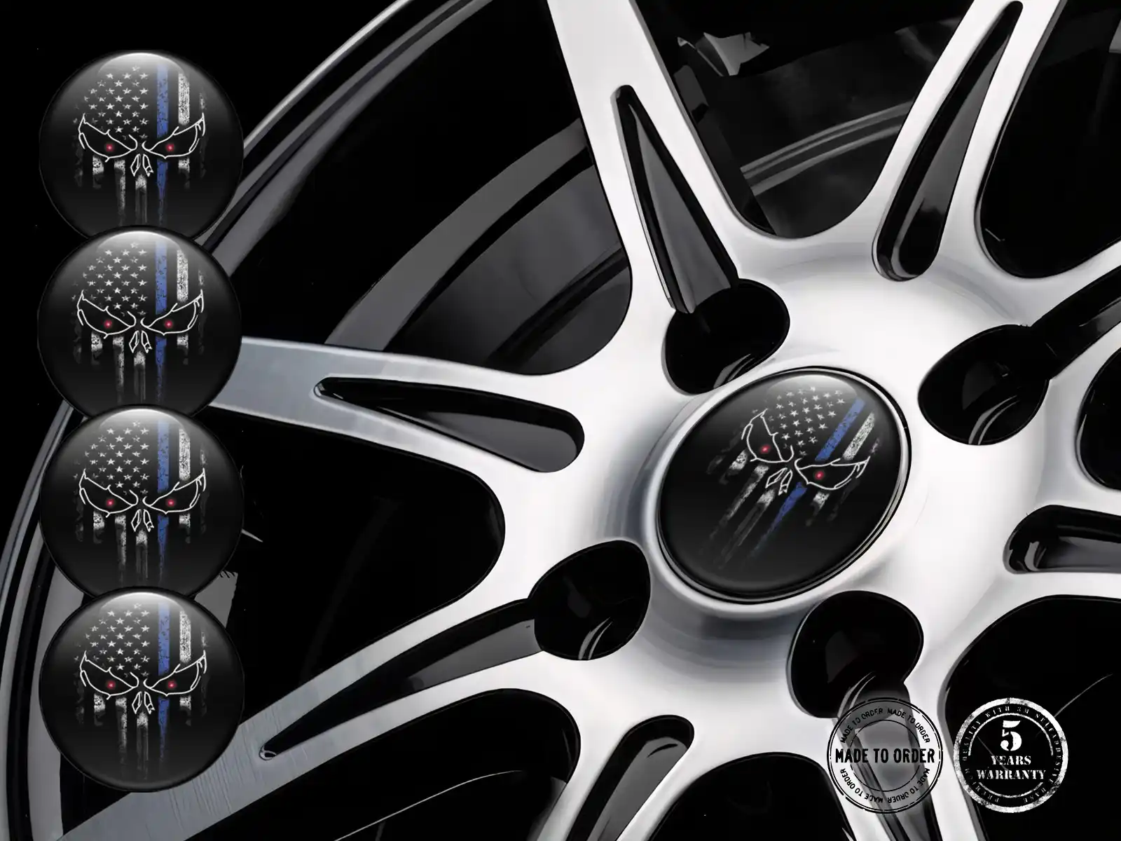 Individuelle Dome Sticker Radiant Racing Acceleration